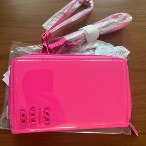 Beis The Travel Wallet - Barbie Pink
